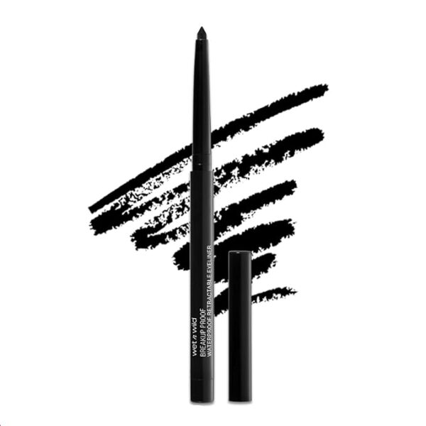 wet n wild Mega Last Breakup Proof Retractable Eyeliner - Ultra-Fine Brush